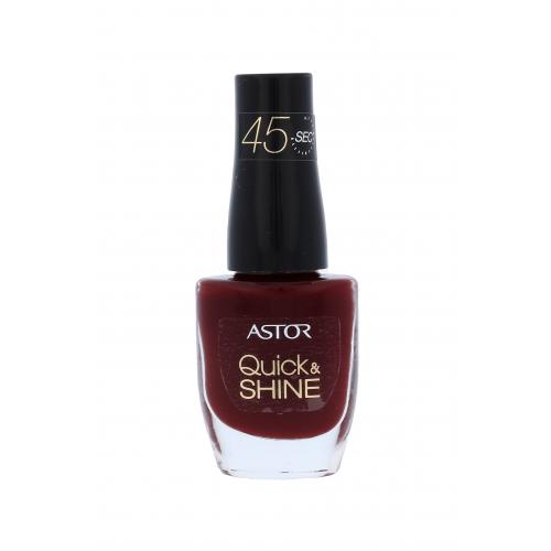 ASTOR Quick & Shine 8 ml lac de unghii pentru femei 302 Glass Of Wine