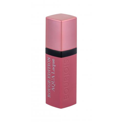 BOURJOIS Paris Rouge Edition Aqua Laque 7,7 ml ruj de buze pentru femei 02 Rose On The Rocks