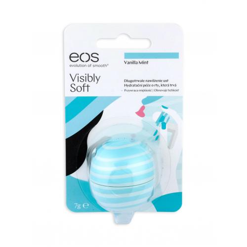 EOS Visibly Soft 7 g balsam de buze pentru femei Vanilla Mint Natural