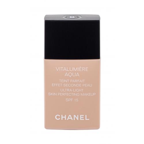 Chanel Vitalumière Aqua SPF15 30 ml fond de ten pentru femei 42 Beige Rosé