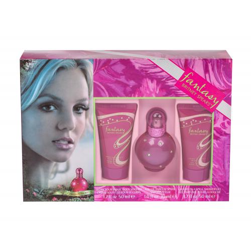 Britney Spears Fantasy set cadou EDP 30 ml + gel de dus 50 ml + Crema de corp 50 ml pentru femei