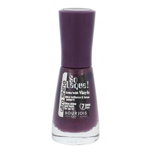 BOURJOIS Paris So Laque Ultra Shine 10 ml lac de unghii pentru femei 63 Purple Fiction