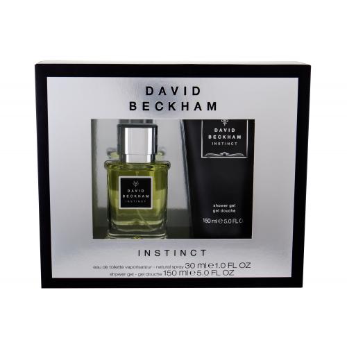 David Beckham Instinct set cadou Apa de toaleta 30ml + Gel de dus 150ml pentru bărbați