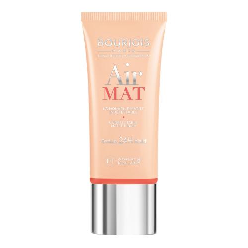 BOURJOIS Paris Air Mat SPF10 30 ml fond de ten pentru femei 01 Rose Ivory