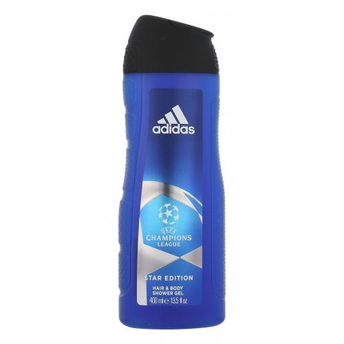 Adidas UEFA Champions League Star Edition 400 ml gel de duș pentru bărbați
