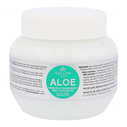 Kallos Cosmetics Aloe Vera 275 ml mască de păr pentru femei
