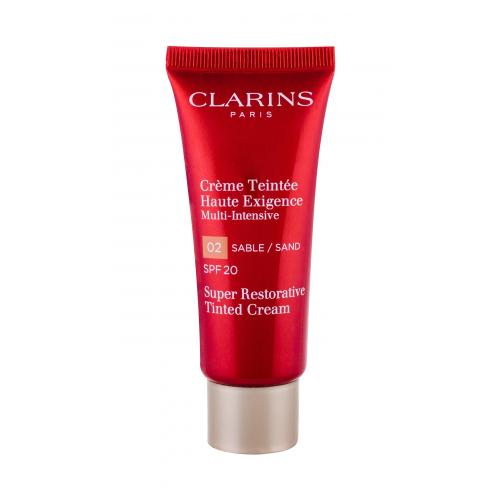 Clarins Age Replenish Super Restorative Tinted Cream SPF20 40 ml fond de ten tester pentru femei 02 Sand Natural