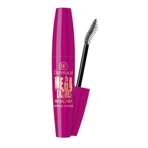 Dermacol Mega Lashes Express Volume 12,5 ml mascara pentru femei Black