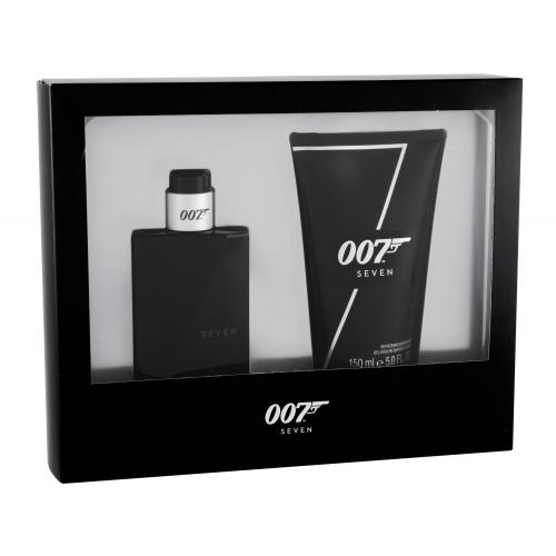 James Bond 007 Seven set cadou EDT 50 ml + Gel de dus 150 ml pentru bărbați