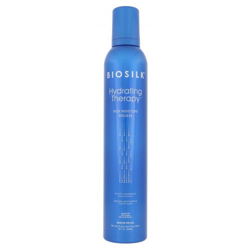 Farouk Systems Biosilk Hydrating Therapy Rich Moisture Mousse 360 g spumă de păr pentru femei