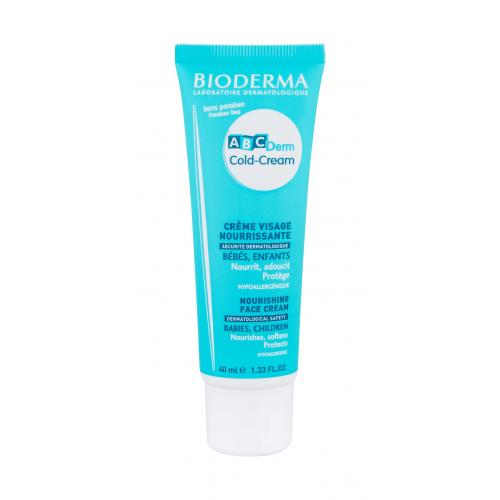 BIODERMA ABCDerm Cold-Cream Face 40 ml cremă de zi pentru copii