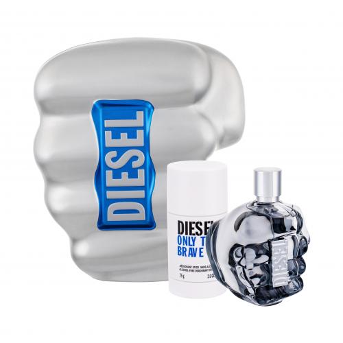 Diesel Only The Brave set cadou EDT 125 ml + Deodorant stick 75 ml pentru bărbați
