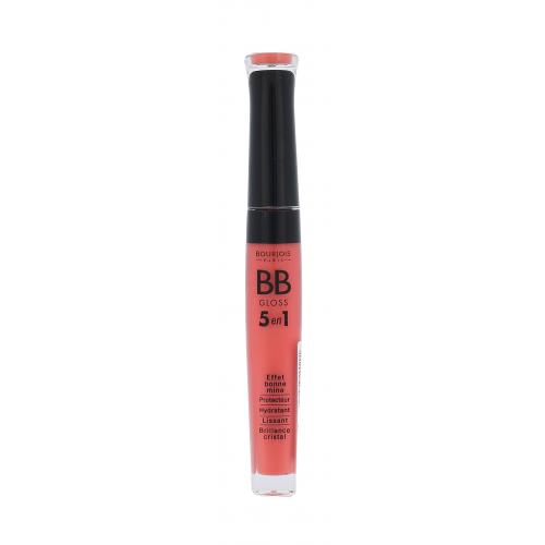 BOURJOIS Paris BB Gloss 5in1 5,7 ml luciu de buze pentru femei 02 Medium