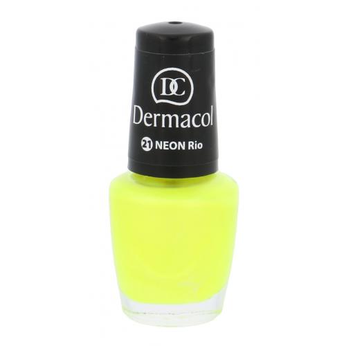 Dermacol Neon 5 ml lac de unghii pentru femei 21 Rio