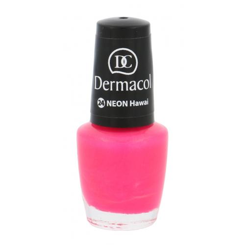 Dermacol Neon 5 ml lac de unghii pentru femei 24 Hawai