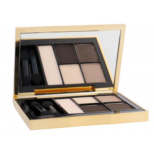 Estée Lauder Pure Color 5-Color Palette 7 g fard de pleoape pentru femei 02 Ivory Power