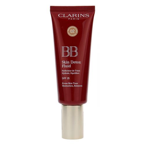 Clarins BB Skin Detox Fluid SPF25 45 ml cremă bb tester pentru femei 02 Medium Natural
