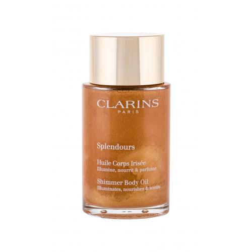 Clarins Splendours Shimmer Body Oil 100 ml ulei de corp pentru femei Natural