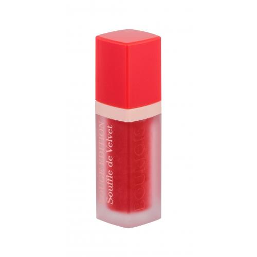 BOURJOIS Paris Rouge Edition Souffle de Velvet 7,7 ml ruj de buze pentru femei 02 Coquelic´oh!