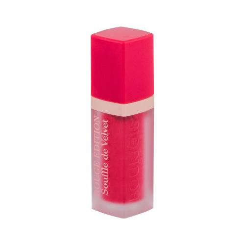 BOURJOIS Paris Rouge Edition Souffle de Velvet 7,7 ml ruj de buze pentru femei 05 Fuchsiamallow