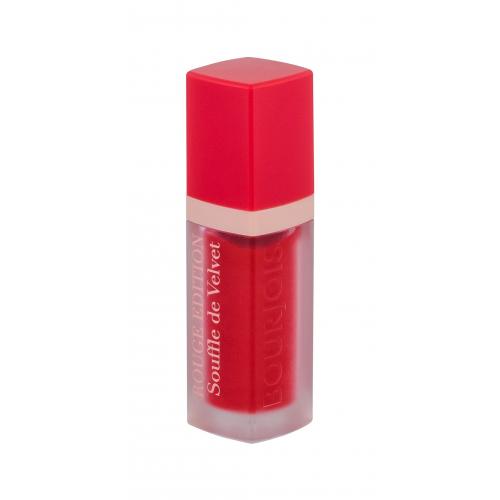 BOURJOIS Paris Rouge Edition Souffle de Velvet 7,7 ml ruj de buze pentru femei 06 Cherry Leaders