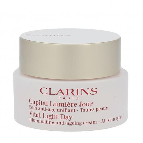 Clarins Vital Light 50 ml cremă de zi tester pentru femei Natural