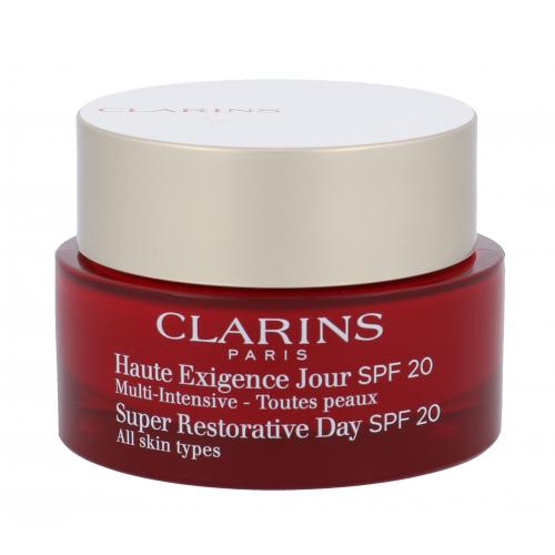 Clarins Super Restorative SPF20 50 ml cremă de zi tester pentru femei Natural