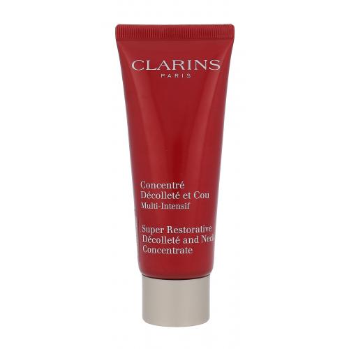 Clarins Super Restorative 75 ml cremă de gât și decolteu tester pentru femei Natural