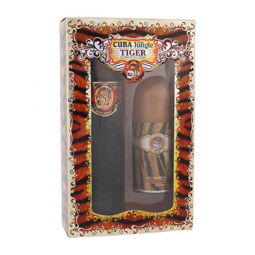 Cuba Tiger set cadou EDP 100 ml + Deodorant 50 ml pentru femei