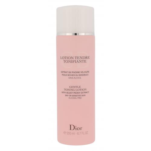 Christian Dior Gentle Toning Lotion 200 ml demachiant  ten tester pentru femei