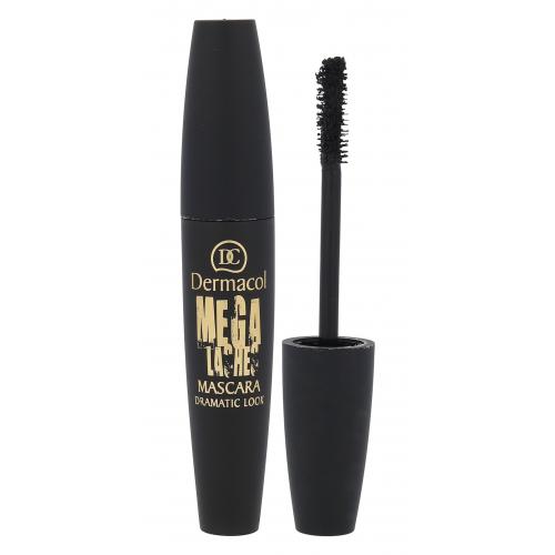 Dermacol Mega Lashes Dramatic Look 13 ml mascara pentru femei Black