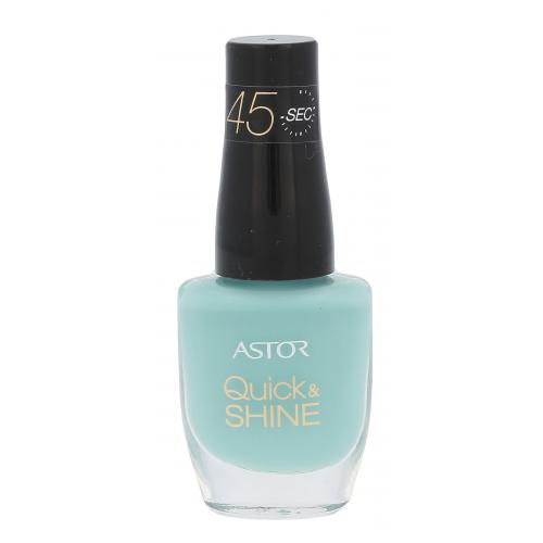 ASTOR Quick & Shine 8 ml lac de unghii pentru femei 609 Splash Of The Ocean