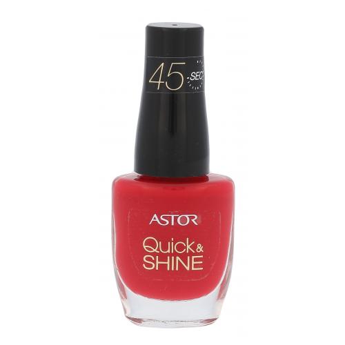 ASTOR Quick & Shine 8 ml lac de unghii pentru femei 611 Raise A Glass