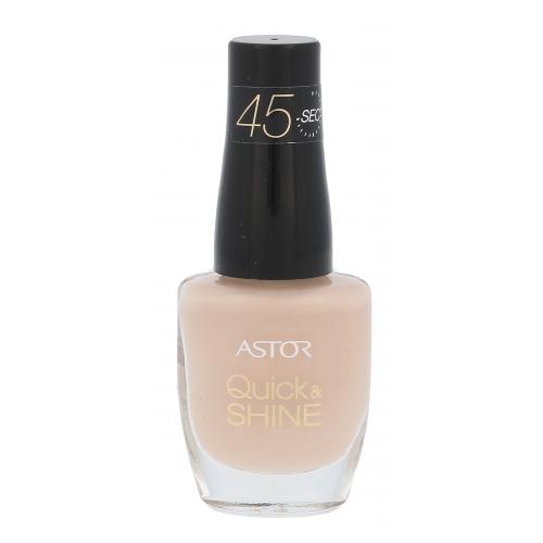 ASTOR Quick & Shine 8 ml lac de unghii pentru femei 620 Madeleine