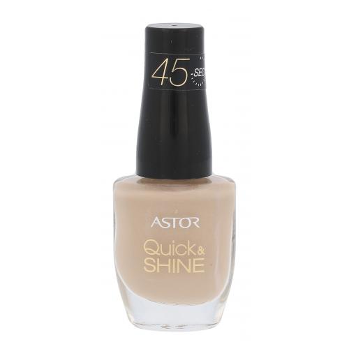 ASTOR Quick & Shine 8 ml lac de unghii pentru femei 621 Café Liégeois