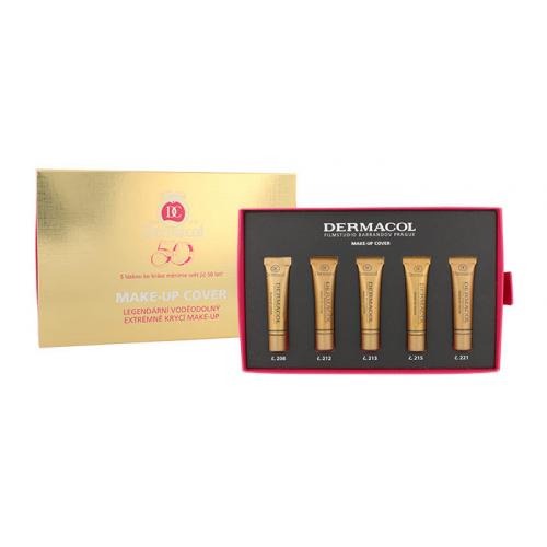 Dermacol Make-Up Cover SPF30 set cadou Fond de Ten 5x 5 ml pentru femei