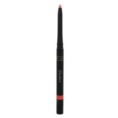 Guerlain The Lip Liner 0,35 g creion de buze pentru femei 46 Orange Hibiscus