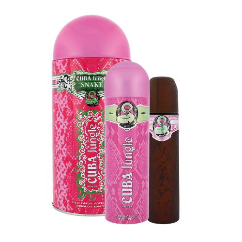Cuba Jungle Snake set cadou EDP 100 ml + Deodorant 200 ml pentru femei