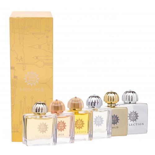 Amouage Mini Set Classic Collection set cadou 6x 7,5 ml EDP Gold + Dia + Ciel + Reflection + Jubilation XXV + Beloved pentru femei