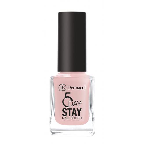 Dermacol 5 Day Stay 11 ml lac de unghii pentru femei 07 Tea Rose