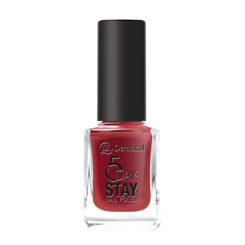 Dermacol 5 Day Stay 11 ml lac de unghii pentru femei 22 Hot Kiss