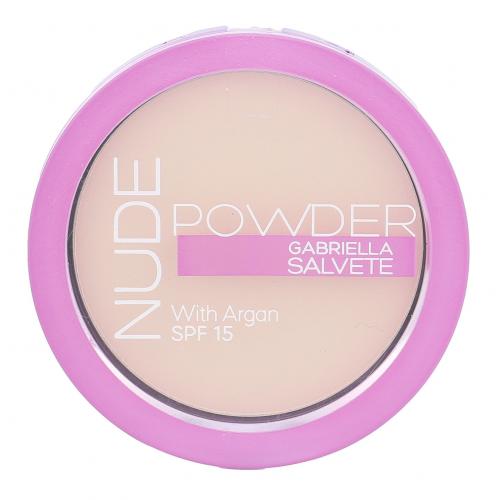 Gabriella Salvete Nude Powder SPF15 8 g pudră pentru femei 01 Pure Nude