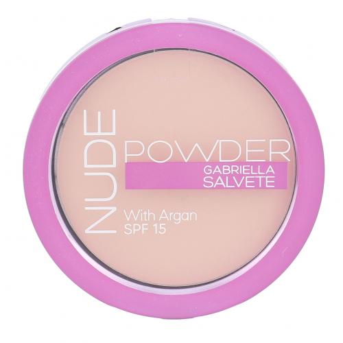 Gabriella Salvete Nude Powder SPF15 8 g pudră pentru femei 02 Light Nude