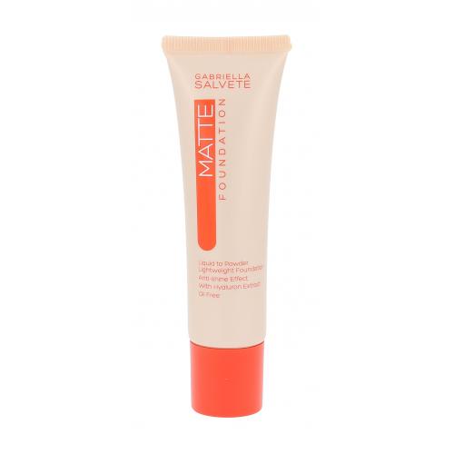 Gabriella Salvete Matte 30 ml fond de ten pentru femei 101 Ivory