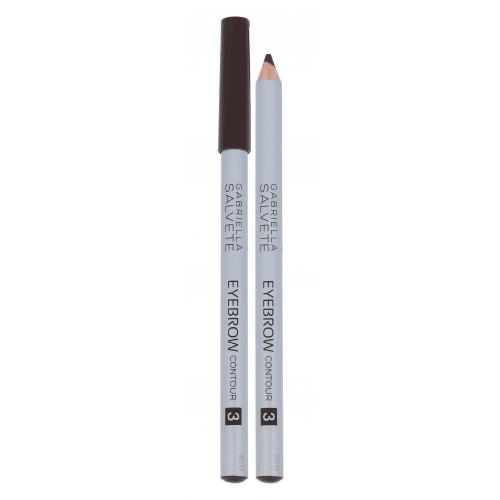 Gabriella Salvete Eyebrow Contour 0,28 g creion de sprâncene pentru femei 03 Chocolate