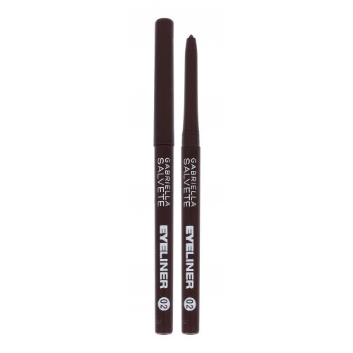 Gabriella Salvete Automatic Eyeliner 0,28 g creion de ochi pentru femei 02 Brown