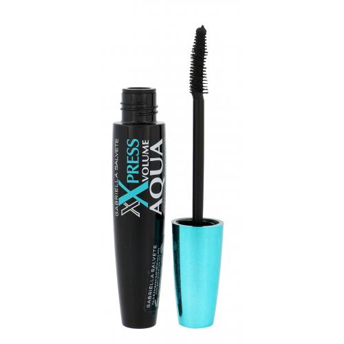 Gabriella Salvete XXPress Volume Aqua 11 g mascara pentru femei Black Rezistent la apă