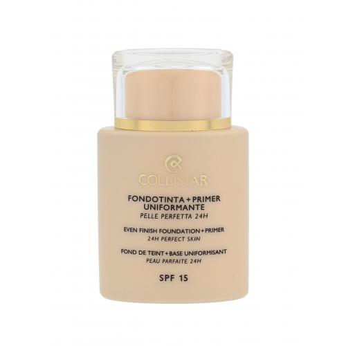 Collistar Evening Foundation + Primer SPF15 35 ml fond de ten pentru femei 4 Cookie