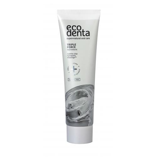 Ecodenta Toothpaste Triple Effect 100 ml pastă de dinți unisex Natural