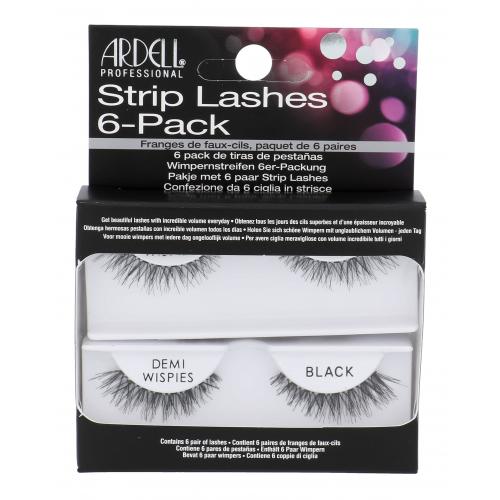 Ardell Strip Lashes Demi Wispies 6 buc gene false pentru femei Black